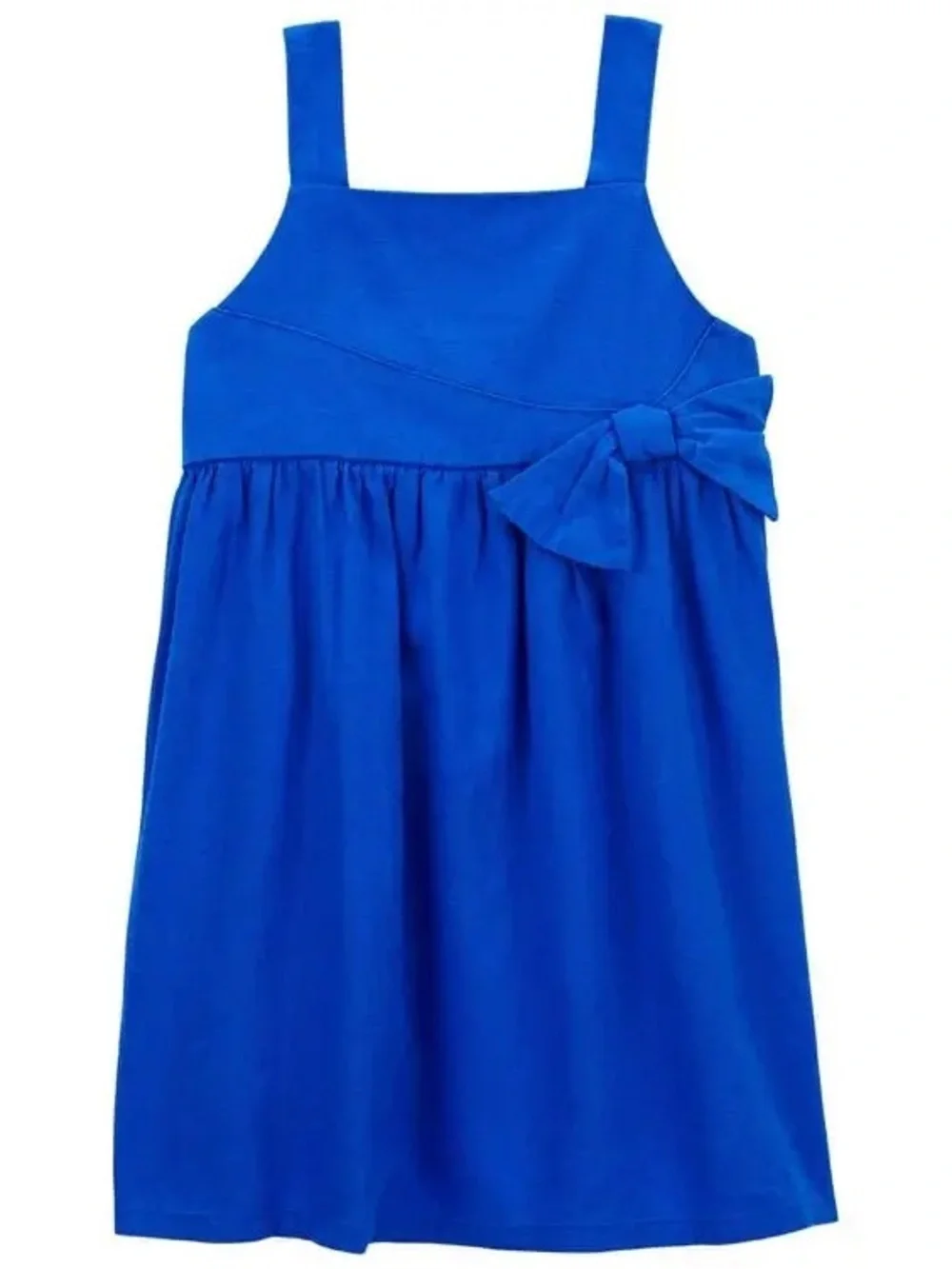Carters Sleeveless Toddler Dress Blue 4T NWT